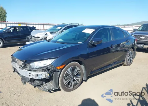 2017 Honda Civic Ex-T z USA, uszkodzony, nr VIN 2HGFC1F31HH644964